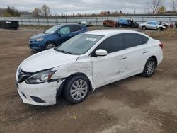 Nissan salvage cars for sale: 2017 Nissan Sentra S