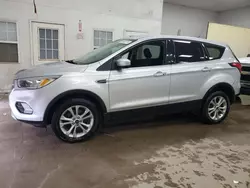 Salvage cars for sale at Davison, MI auction: 2019 Ford Escape SE