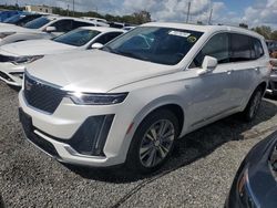 Salvage cars for sale at Riverview, FL auction: 2021 Cadillac XT6 Premium Luxury