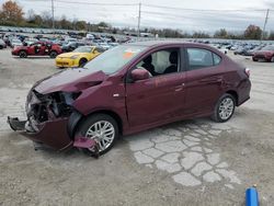 Salvage cars for sale at Lawrenceburg, KY auction: 2021 Mitsubishi Mirage G4 ES