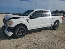 Salvage cars for sale at Arcadia, FL auction: 2021 Ford F150 Supercrew