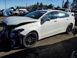 Salvage cars for sale from Copart Denver, CO: 2013 Ford Fusion SE