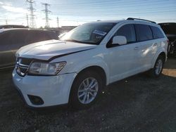 Salvage cars for sale at Elgin, IL auction: 2015 Dodge Journey SXT