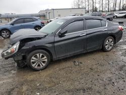 Honda salvage cars for sale: 2015 Honda Accord LX