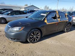 Salvage cars for sale at Pekin, IL auction: 2012 Chrysler 200 S