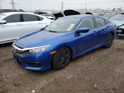 Salvage cars for sale at Elgin, IL auction: 2018 Honda Civic LX