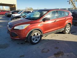 Salvage cars for sale at Kansas City, KS auction: 2016 Ford Escape S