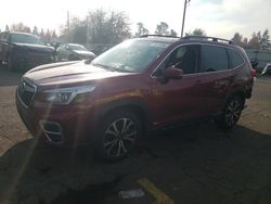 Vehiculos salvage en venta de Copart Woodburn, OR: 2020 Subaru Forester Limited