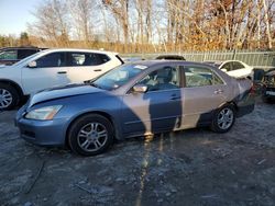 Salvage cars for sale at Candia, NH auction: 2007 Honda Accord EX