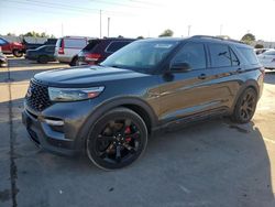 Salvage SUVs for sale at auction: 2020 Ford Explorer ST