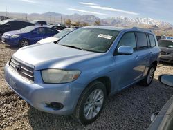 Toyota Highlander Vehiculos salvage en venta: 2008 Toyota Highlander Hybrid