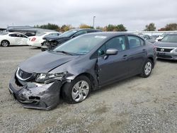 Honda Vehiculos salvage en venta: 2015 Honda Civic LX