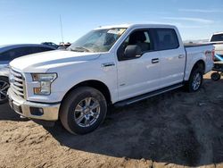 Salvage trucks for sale at Brighton, CO auction: 2016 Ford F150 Supercrew