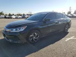 Salvage cars for sale at Rancho Cucamonga, CA auction: 2017 Honda Accord LX