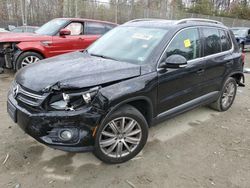 Volkswagen salvage cars for sale: 2015 Volkswagen Tiguan S