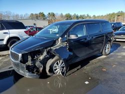 KIA salvage cars for sale: 2016 KIA Sedona LX