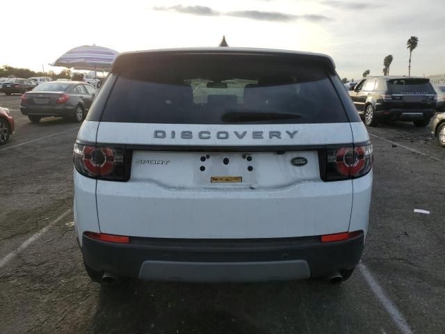 2018 Land Rover Discovery Sport SE