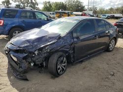 Toyota Corolla le salvage cars for sale: 2021 Toyota Corolla LE