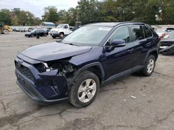 Toyota salvage cars for sale: 2021 Toyota Rav4 XLE