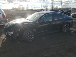 Salvage cars for sale at Montreal Est, QC auction: 2020 Hyundai Sonata SEL Plus