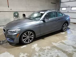 Salvage cars for sale at Blaine, MN auction: 2015 BMW 228 XI