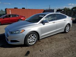 Salvage cars for sale at Homestead, FL auction: 2014 Ford Fusion SE