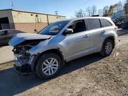 Toyota salvage cars for sale: 2015 Toyota Highlander LE