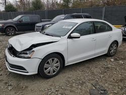 Volkswagen salvage cars for sale: 2017 Volkswagen Jetta S