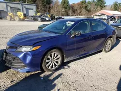 Salvage cars for sale at Mendon, MA auction: 2018 Toyota Camry L