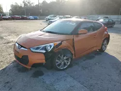 Hyundai salvage cars for sale: 2017 Hyundai Veloster