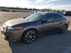 Salvage cars for sale at Fresno, CA auction: 2010 Acura TSX