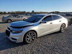 Salvage cars for sale from Copart Lumberton, NC: 2017 Chevrolet Malibu LT