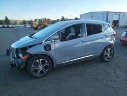 Salvage cars for sale at Vallejo, CA auction: 2019 Chevrolet Bolt EV Premier