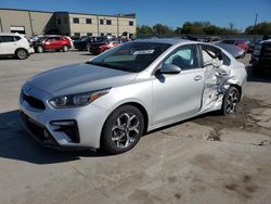 KIA salvage cars for sale: 2021 KIA Forte FE