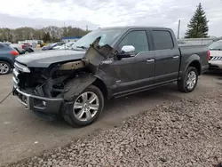 Ford salvage cars for sale: 2016 Ford F150 Supercrew