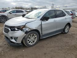 Salvage cars for sale at Davison, MI auction: 2018 Chevrolet Equinox LT