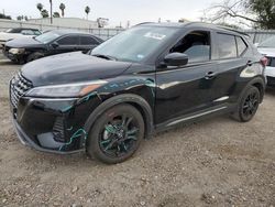 Salvage cars for sale from Copart Mercedes, TX: 2023 Nissan Kicks SR