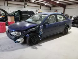 Salvage cars for sale at Chambersburg, PA auction: 2004 Honda Civic DX VP