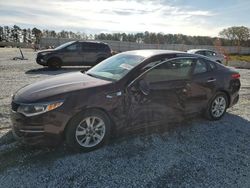 KIA salvage cars for sale: 2016 KIA Optima LX