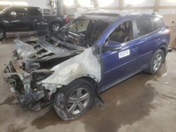 Salvage cars for sale from Copart Pekin, IL: 2015 Toyota Rav4 XLE