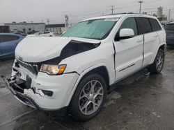 Jeep salvage cars for sale: 2018 Jeep Grand Cherokee Limited