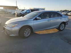 Toyota Camry Vehiculos salvage en venta: 2016 Toyota Camry LE