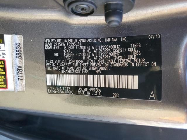 2011 Toyota Sienna Base