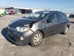 Salvage cars for sale at Sun Valley, CA auction: 2014 Toyota Prius C