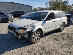 Salvage cars for sale at Gastonia, NC auction: 2008 Subaru Outback 2.5I