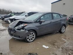 Salvage cars for sale at Franklin, WI auction: 2016 Ford Fiesta SE