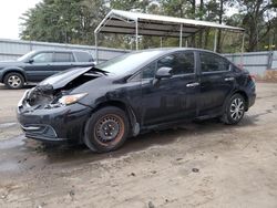 Salvage cars for sale at Austell, GA auction: 2013 Honda Civic LX