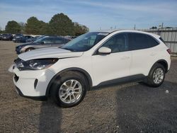 Salvage cars for sale at Mocksville, NC auction: 2021 Ford Escape SE