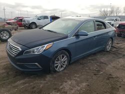 Salvage cars for sale at Greenwood, NE auction: 2016 Hyundai Sonata SE