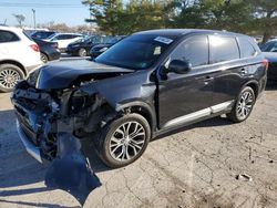 Mitsubishi salvage cars for sale: 2017 Mitsubishi Outlander ES